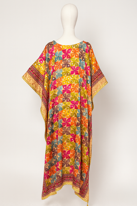 Mirror and Silk Kafthan