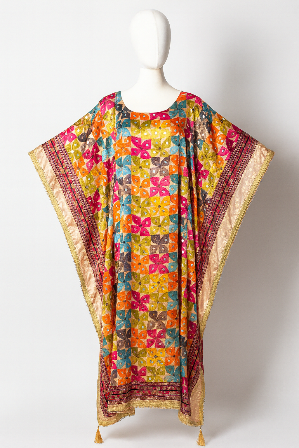 Mirror and Silk Kafthan