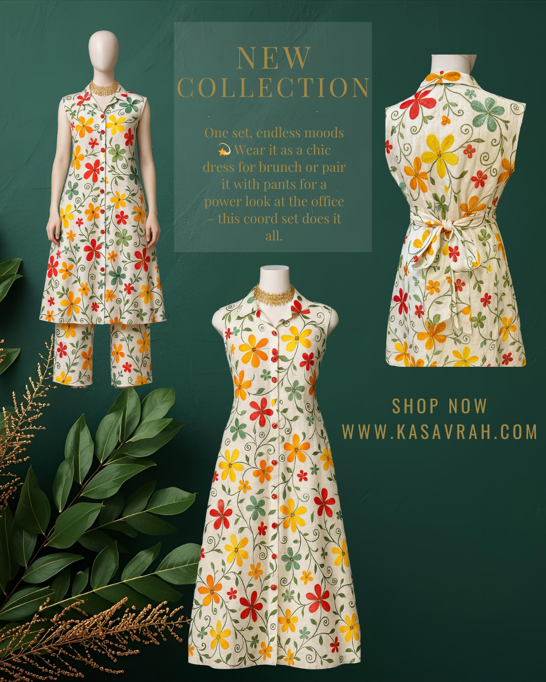 Petals & Comfort Co-ord