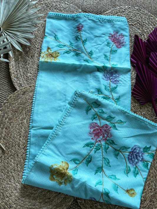 Cotton Designer Saree - Simple