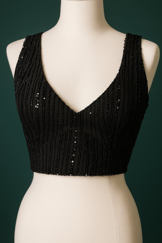 Designer Blouse Black