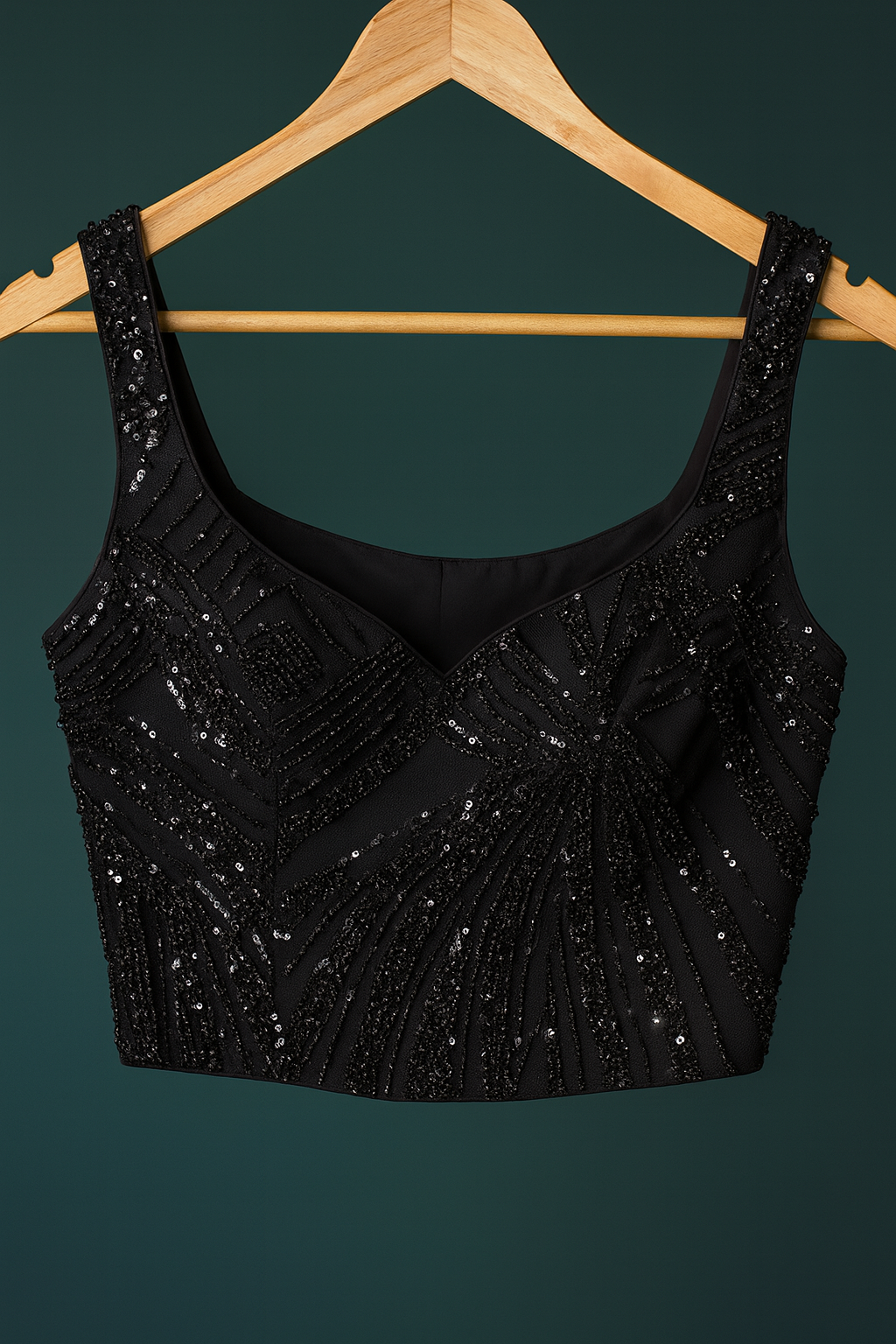Designer blouse Black & Gold